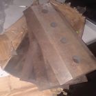 20575 Morbark Qty Brush Chipper Knives Blade Double Sided Hole New