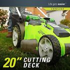 25302 Greenworks Cordless Lawn Mower 841821010003