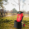 313094122115 Electric Wood Chipper Garden Shredder With Wheel