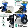 744110852325 Landworks Wood Chipper Shredder Mulcher Super Heavy Duty