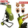 7445025565555 Branded Mobile Electric Wood Chipper Shredder Mulcher Stick