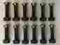 900-4901-76 900-4900-53 Bandit 250 Brush Clipper 12 New Bolts Nuts Chipper 2 1 X W Special Lock