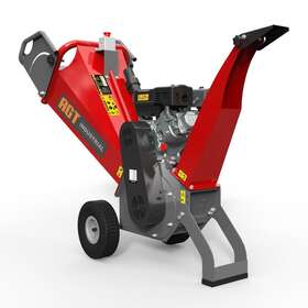 Agt-gs65001 Agrotk Agt Single Cylinder Wood Chipper 6.5hp Petrol Roller Shredder Mulcher Heavy Duty