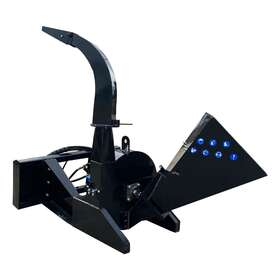 Agt-ssbx42s Agrotk 4in 15hp Wood Chipper Shredder Mulcher Ssbx42 Skid Steer Heavy Attachment