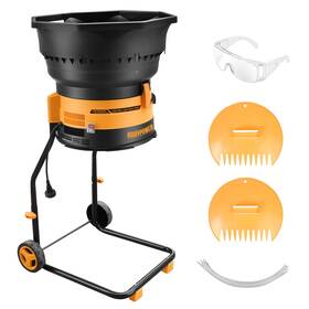 Syj-dm-001 Alloy Power Electric Leaf Mulcher/shredder 13-amp 8000rpm Motor For 17 1 Reduction Ratio