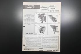 Ariens Pm-28-73r1 Shredder Grinder Bagger Chipper Parts Manual