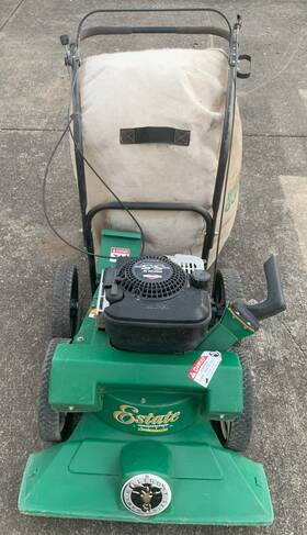 Billy Goat Tkd511sp Walk-behind Self-propelled Lawn Vacuum And Wood Chipper Model