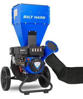 Bilt Hard Tra-0415-se Wood Chippers Gas Powered - 7.5 Hp 224cc Shredder 2 In 1