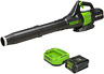 Bl80b210 Greenworks Pro Mph Cfm Cordless Axial Battery Green 841821087388