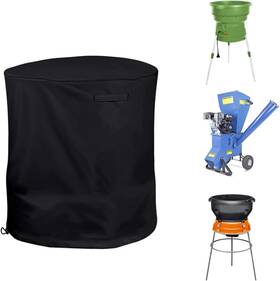 Bosking 445041540581 Universal Wood Chipper Shredder Mulcher - Black Electric Cover Waterproof Dustpr