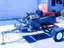 C182-chp Briggs Stratton Dr Wood Chipper Model Excellent Shape Tow Behind