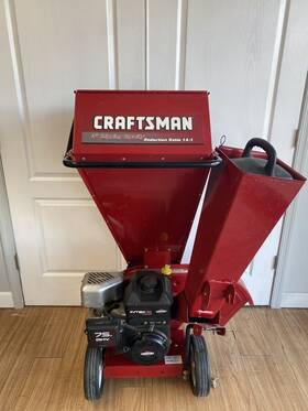 Craftsman 24a-424f799 Gas Wood Chipper / Shredder Local Pickup Only
