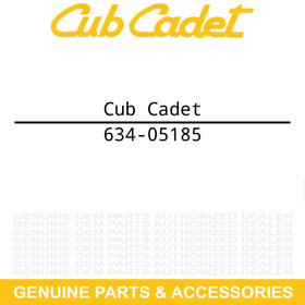 634-05185 Cub Cadet Idle Wheel 11 X 2 Bb Sc Ip Hw 300