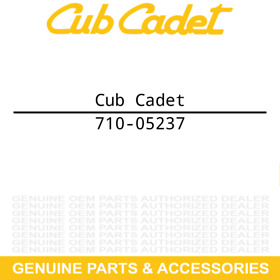 710-05237 Cub Cadet Screw 1/4-20 X 1.50 Gr5 Pro Hw 336 348 354 Sc700 Lawn Mowers