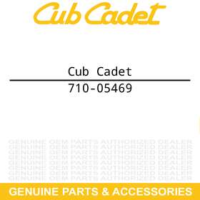 710-05469 Cub Cadet Fuel Shutoff Lever Screw Wua Wu Vu Tde Swe Suc Sub Sua Su