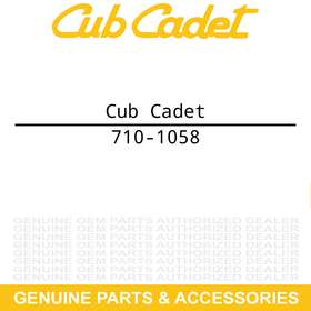 710-1058 Cub Cadet Screw 1/4 20 X 4 Gr2 Gt Valve Pro Point Performer Hydraulic