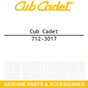 712-3017 Cub Cadet Hex Nut Z Force Rzt Slt Gt Lt 1040 1042 1045 1046 1050 1550
