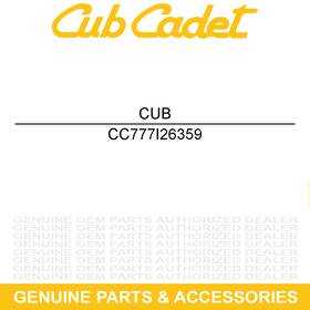 777i26359 Cub Cadet Label Csv Nozzle 070 050