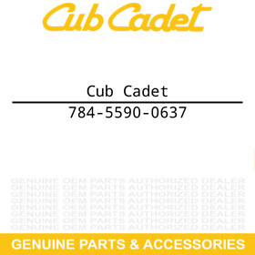 784-5590-0637 Cub Cadet Shift Bracket Powder Black 726tde