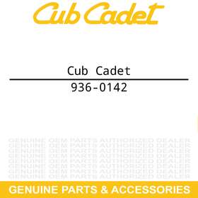 936-0142 Cub Cadet Flat Washer Z Force Gt Gse Gs Gsx Sz Xt3 Tank 46 48 54 60 S L