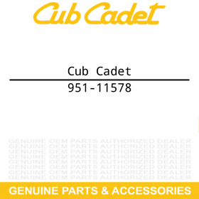 951-11578 Cub Cadet Oil Seal 25 X 41.25 6 Vu Vt100 V0b V0a V0 Tu Thc T0b T0a