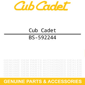 Bs-592244 Cub Cadet Hex Screw Rzt Sltx Gt Ltx Tank 48 1054vt 1050vt Lz Engine