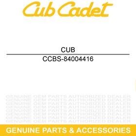 Cub Cadet Bs-84004416 Fuel Cap Sc300b Sc900 Mowers