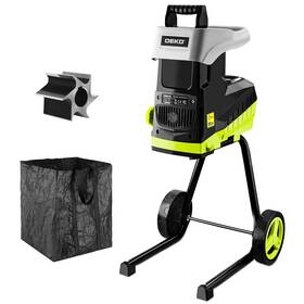 Dkeshr0001 Dekopro Electric 15-amp Wood Chipper Shredder 2800w 1.77-inch Cutting Diameter Garde