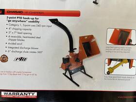 Echo 4540 New Ch Pto Wood Chipper