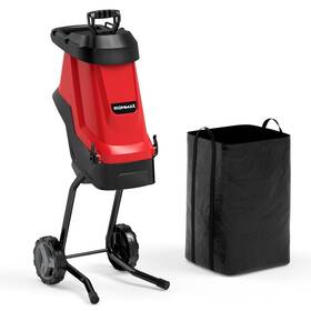 Goplus B0dpsvkznl 15-amp Electric Wood Chipper Shredder Wheels Safety Lock Collection