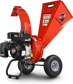 Guo054 Great Circle Usa Mini Ultra Duty 7hp Gas Wood Mulcher Chipper Shredder