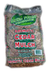 082033 Green Forest 82033 2 Cu Ft. Aromatic Cedar Mulch Shredded Natural