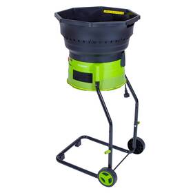 Gs-sr1 Greensweep Bladeless Leaf Shredder And Mulcher Powerful 15 Amp 9 000rpm Motor For 18 1