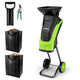 Hangzhou Great Star Industrial Co. Ltd 125395 Workpro Electric Wood Chipper Shredder 15-amp Corded Leaf Mulcher With 45l Capacity
