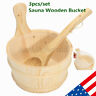 Hnh9586289 Us Bathroom Wooden Bucket Ladle Liner Set For 909982254695