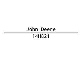 14h821 John Deere 5 8inch Nut 100 140 318 345 757 Gt235 Gt245 Gx345 X500