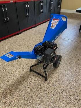 Landworks 943940761157 Mini-woodchipper - 7hp Compact Design Local Pickup Mechanic Special