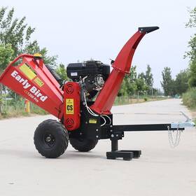 Woodchipper1200pro Mms 15hp Electric Start Petrol Engine Wood Shredder Chipper Branch Crusher