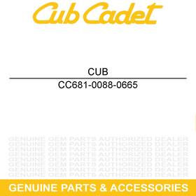 681-0088-0665 Mtd Bracket Assembly Pivot Wheelyard-man Gre Cub Cadet Troy-bilt