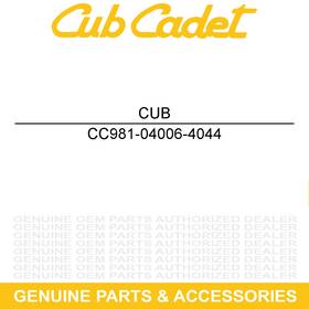 681-04006-0721 Mtd 981-04006-4044 Upper Chute Assembly For 681-04006-4044