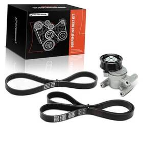 Premiumpartswhosale Aptbk191 Engine Serpentine Belt Drive Kit Compatible With Mazda 3 2004-2009 Sport