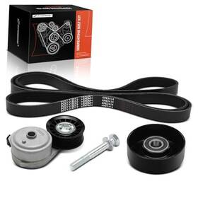 Premiumpartswhosale Aptbk219 Engine Serpentine Belt Drive Kit With Tensioner And Idler Pulley Compatible