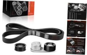 Premiumpartswhosale Aptbk450 Engine Serpentine Belt Drive Kit Compatible With Nissan Frontier 2005