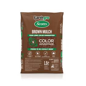 Scotts 88659180 1.5 Cu Ft Brown Wood Mulch Bagged Landscaping Garden Ground Cover Fast Ship