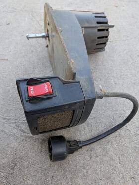 Sears 833.796855 Electric Leafwacker Shredder Model No. - Used Motor Assembly