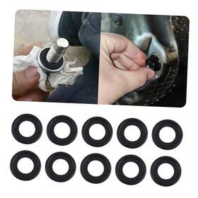 Ssnnuu Quan-1202 10pcs Oil Drain Plug Gasket Replace Oem#12616850 Sealability M12