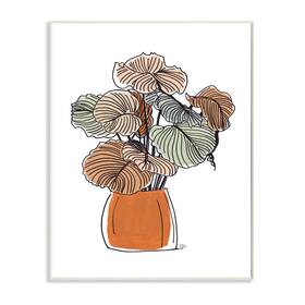 Stupell Industries 049182604514 Playful Tropical Palms Philodendron House Plant Designed By Patricia Pinto W