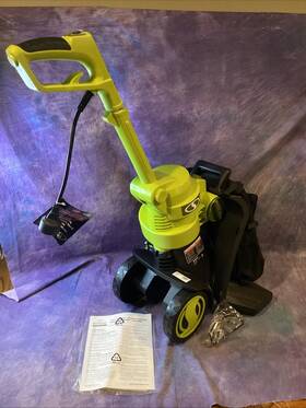 Sbj803e Sun Joe 3-in-1 Indoor/outdoor Electric Vacuum Blower Mulcher Model