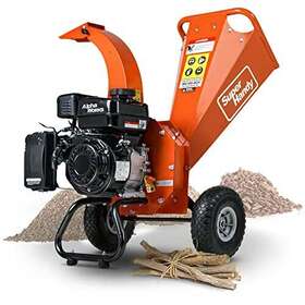 Superhandy 943940761171 Mini Wood Chipper Shredder Mulcher Heavy Duty 7hp Compact Design 3 Inch Max Cap