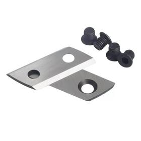 Tasp 616366793144 1 Pair Wood Chipper Blades Garden Shredder Knives Replacement Double Sided Cu